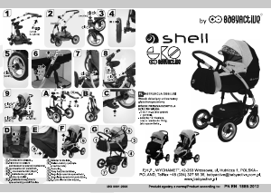 Instrukcja Babyactive Shell Wózek