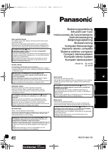 Bedienungsanleitung Panasonic SC-HC55EG Stereoanlage