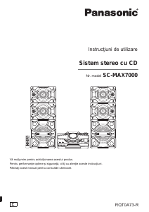 Manual Panasonic SC-MAX7000 Stereo set