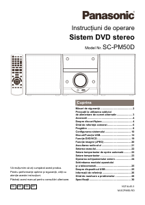 Manual Panasonic SC-PM50DEP Stereo set