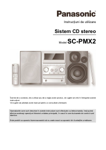 Manual Panasonic SC-PMX2 Stereo set