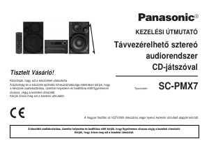 Használati útmutató Panasonic SC-PMX7EG Sztereóberendezés