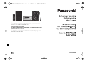 Brugsanvisning Panasonic SC-PMX82EG Stereo sæt