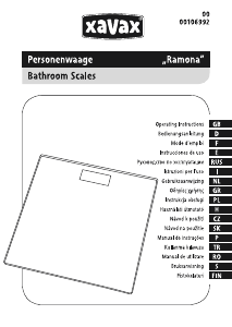 Manual Xavax Ramona Scale