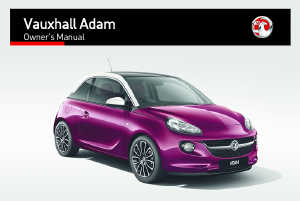 Bruksanvisning Vauxhall Adam (2016)