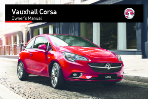 Bruksanvisning Vauxhall Corsa (2016)