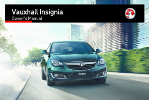 Bruksanvisning Vauxhall Insignia (2016)