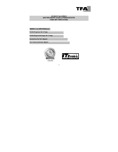 Bedienungsanleitung TFA Allergo Wetterstation