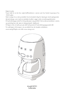 Bruksanvisning Smeg DCF01CREU Kaffemaskin