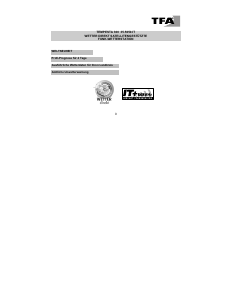 Bedienungsanleitung TFA Tempesta 300 Wetterstation