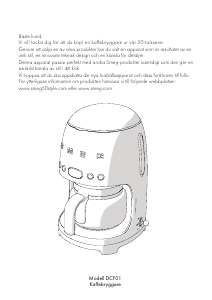 Bruksanvisning Smeg DCF01WHEU Kaffebryggare