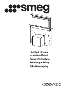Manual Smeg KDD60VXE-2 Cooker Hood
