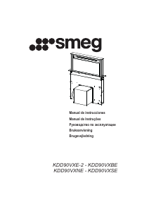 Manual de uso Smeg KDD90VXBE Campana extractora