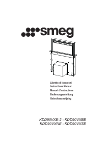 Manual Smeg KDD90VXNE Cooker Hood