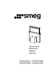 Käyttöohje Smeg KDD90VXSE Liesituuletin
