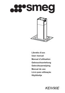 Käyttöohje Smeg KEIV90E Liesituuletin