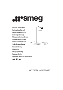 Mode d’emploi Smeg KICT90BL Hotte aspirante