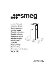 Mode d’emploi Smeg KICTIS90BL Hotte aspirante