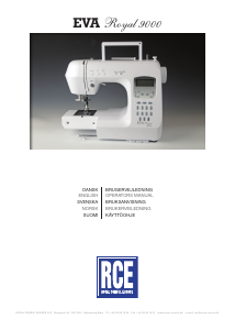 Manual RCE EVA Royal 9000 Sewing Machine