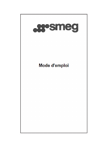 Mode d’emploi Smeg KSDD90VN Hotte aspirante