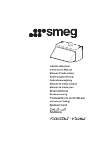 Manual de uso Smeg KSEI62E2 Campana extractora