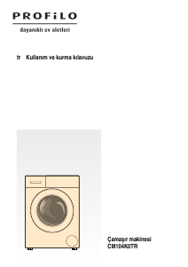 Kullanım kılavuzu Profilo CM104K0TR Çamaşır makinesi