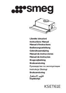 Mode d’emploi Smeg KSET61E Hotte aspirante