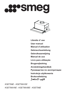 Manual de uso Smeg KSET66E Campana extractora