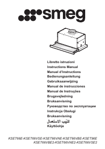 Manual de uso Smeg KSET66VSE2 Campana extractora