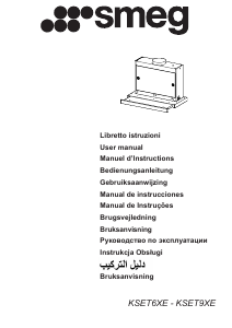 Manual de uso Smeg KSET6XE Campana extractora
