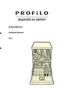 Kullanım kılavuzu Profilo BM4160EG Bulaşık makinesi