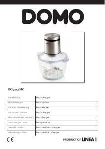 Návod Domo DO9244MC Sekáč