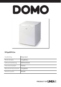 Mode d’emploi Domo DO908DV/02 Congélateur