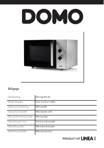 Bedienungsanleitung Domo DO3030 Mikrowelle