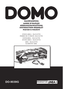 Manuál Domo DO9039G Raclette gril