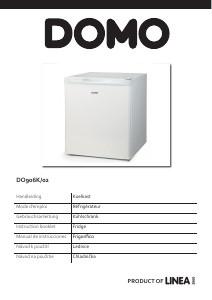 Manual de uso Domo DO906K/02 Refrigerador