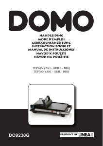 Bedienungsanleitung Domo DO9238G Tischgrill