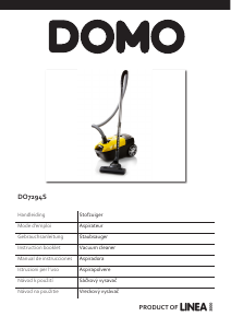 Manual Domo DO7294S Vacuum Cleaner