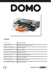 Manual Domo DO336L Vacuum Sealer