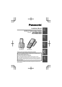 Manual de uso Panasonic KX-PRSA10E Teléfono inalámbrico