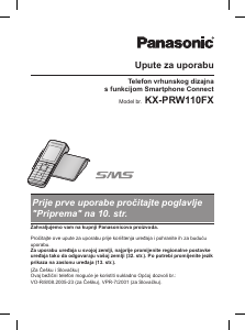 Handleiding Panasonic KX-PRW110FXW Draadloze telefoon