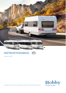 Brugsanvisning Hobby De Luxe 540 UL (2020) Campingvogn