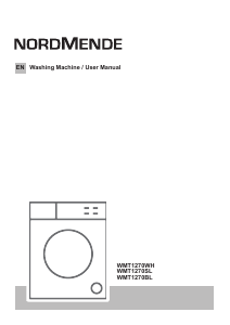 Manual Nordmende WMT1270BL Washing Machine