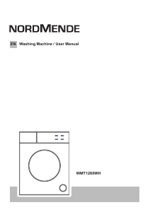 Handleiding Nordmende WMT1280WH Wasmachine