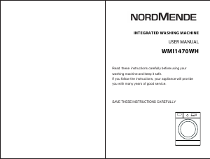 Handleiding Nordmende WMI1470WH Wasmachine
