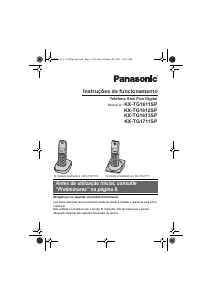 Manual Panasonic KX-TG1711SP Telefone sem fio