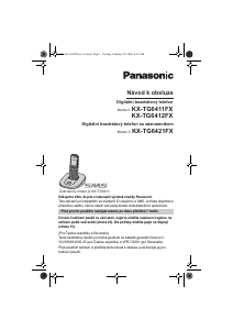 Manuál Panasonic KX-TG6421FX Bezdrátový telefon