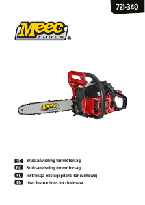 Manual Meec Tools 721-340 Chainsaw