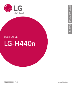 Manual LG H440n Spirit Mobile Phone