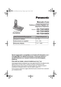 Εγχειρίδιο Panasonic KX-TG9120EX Ασύρματο τηλέφωνο